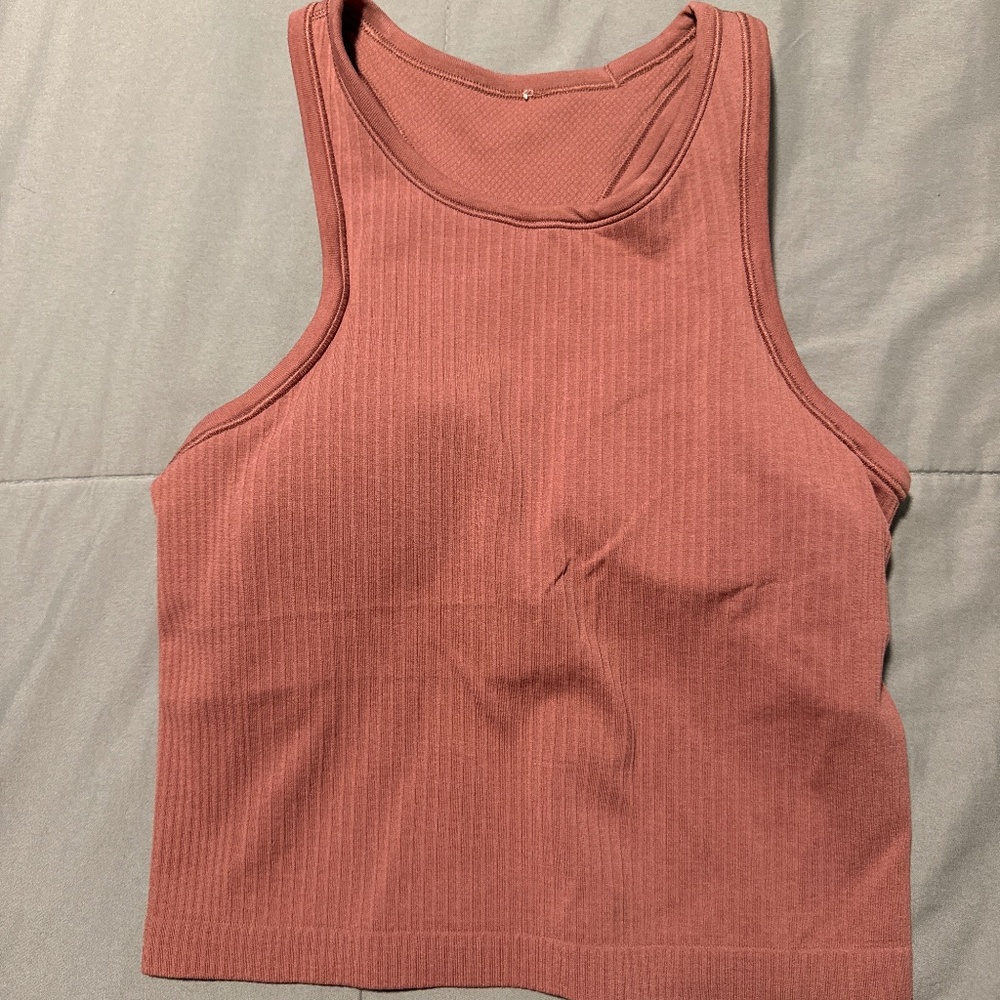 LULULEMON EBB TO STREET CROPPED RACERBACK TANK